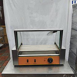 Гриль роликовий із захисним склом Vector EH-205 5 роликів