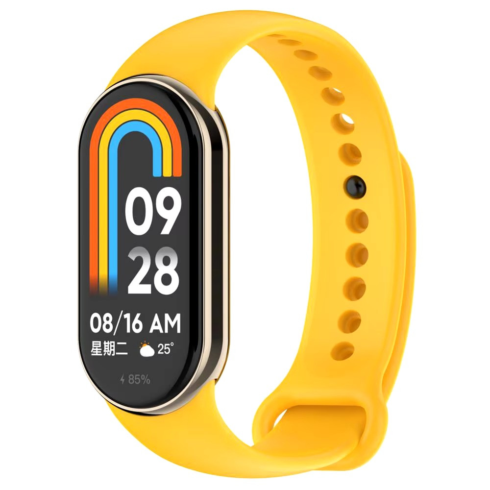 Ремінець для фітнес браслета Xiaomi Mi Band 8,9,10 жовтий, фото 1