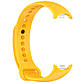 Ремінець для фітнес браслета Xiaomi Mi Band 8,9,10 жовтий, фото 3