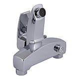 Змішувач для ванни Qtap Swan Eco (з душовим гарнітуром) QTSWA259CRM45534 Chrome, фото 3