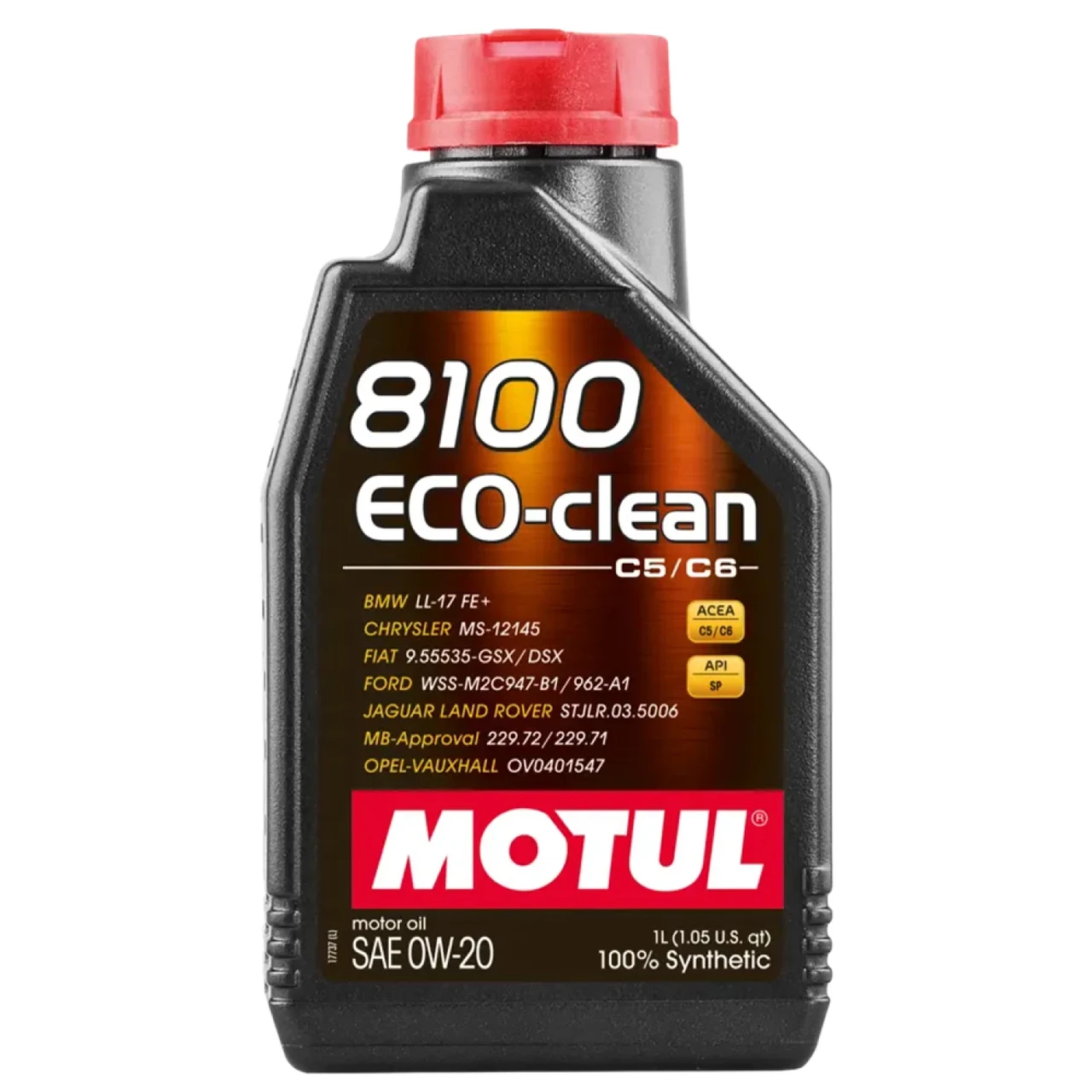 Олива моторна MOTUL 8100 Eco-clean 0W-20 1 л (108813/868111)