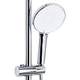 Душова система універсальна Qtap Jay на три споживачі (з виливом) QTJAY111CRW45555 Chrome/White, фото 6