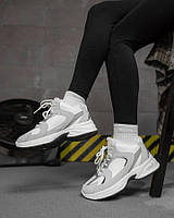 Жіночі кросівки nx white/grey N200-8 ВТ7716