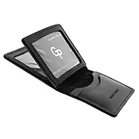 Обложка на права и техпаспорт id паспорт удостоверение черного цвета, Обложки для документов grande pelle