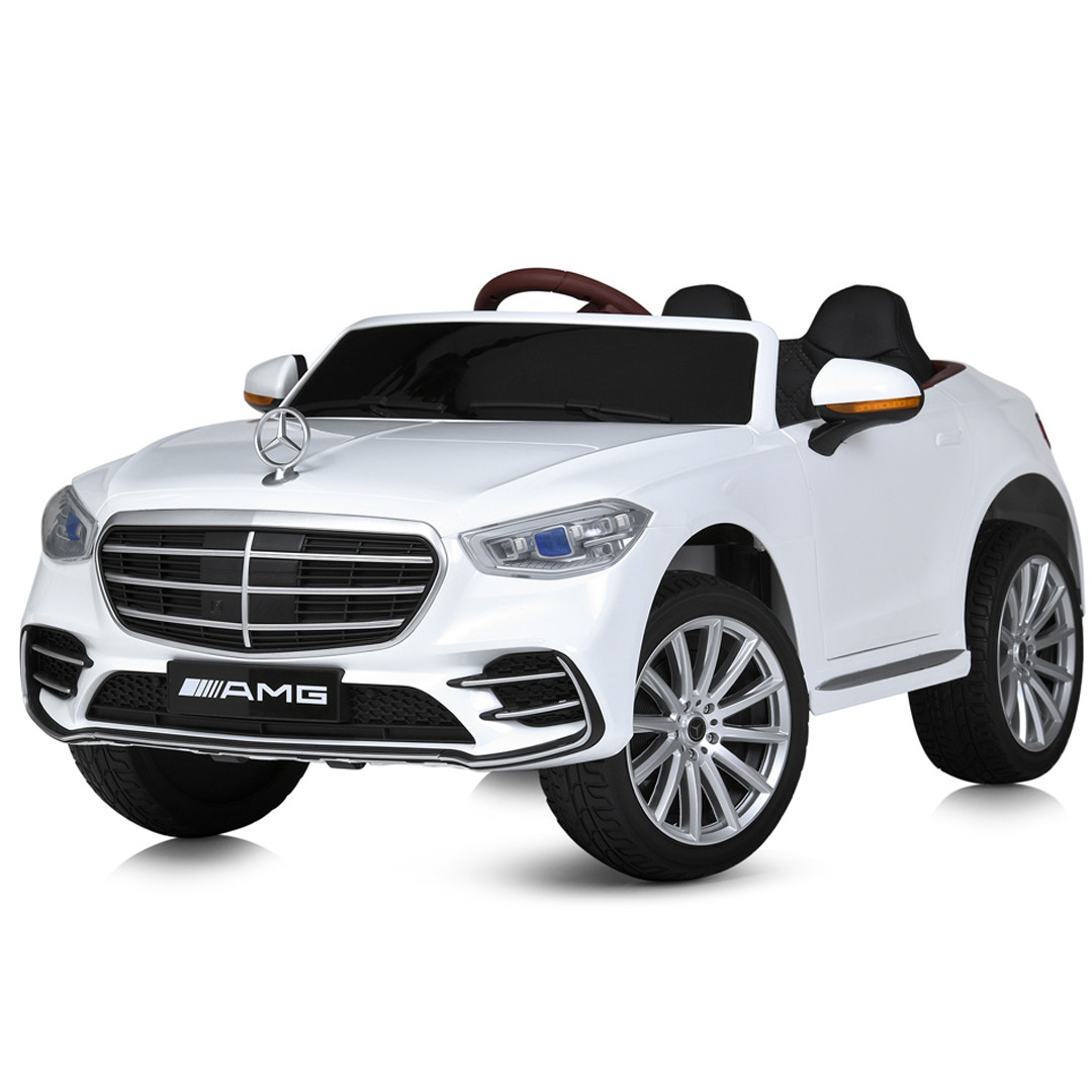 Дитячий одномісний електромобіль Mercedes-Maybach з пультом керування та USB Bambi M 6020EBLR-1 Білий