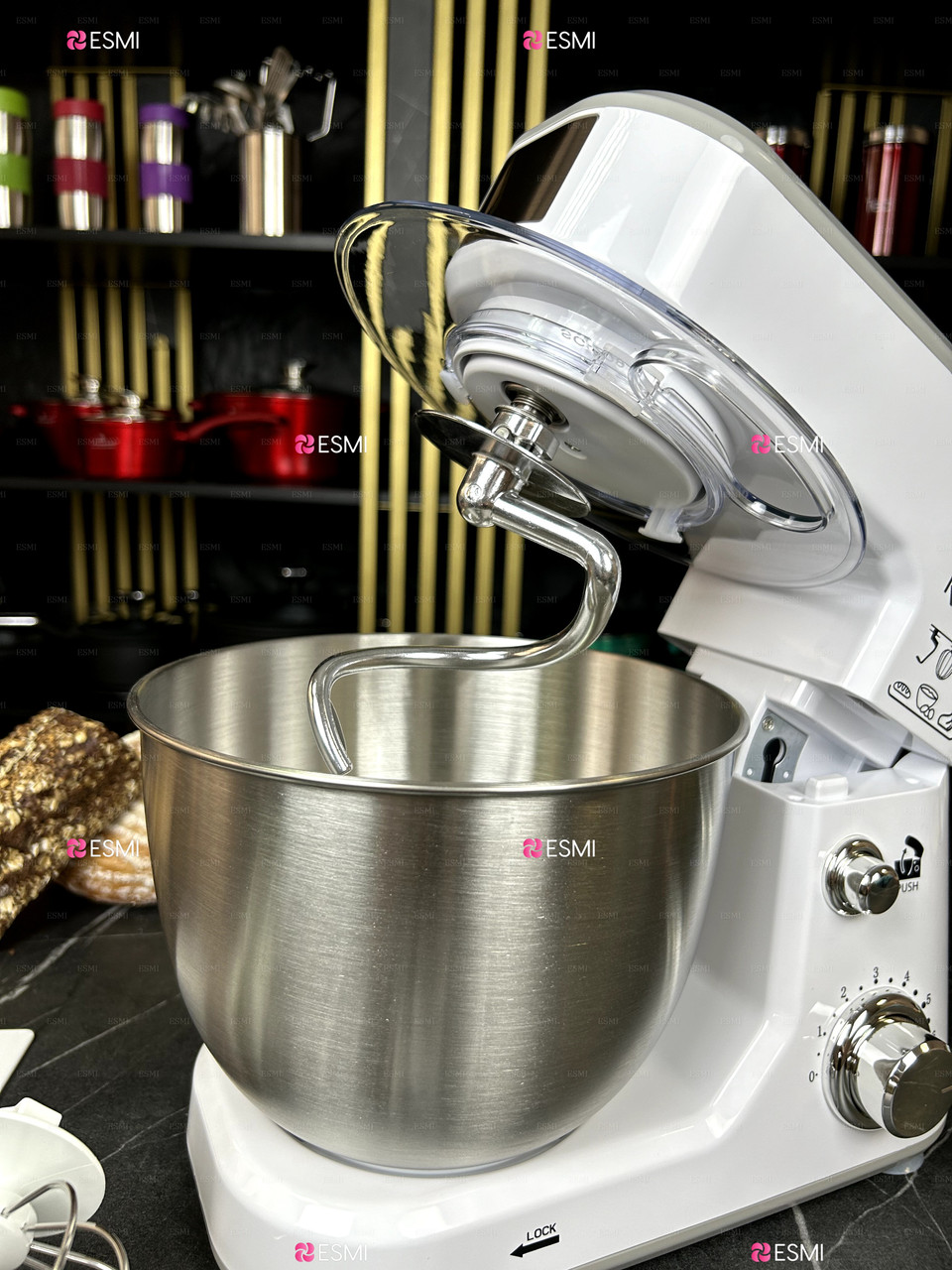 Rainberg 3200 Вт – немецкий планетарный тестомес и миксер с чашей 5 л.