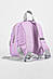 Рюкзак дитячий текстильний фіолетового кольору 190123M, фото 3