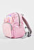 Рюкзак дитячий текстильний рожевого кольору 190126M, фото 2