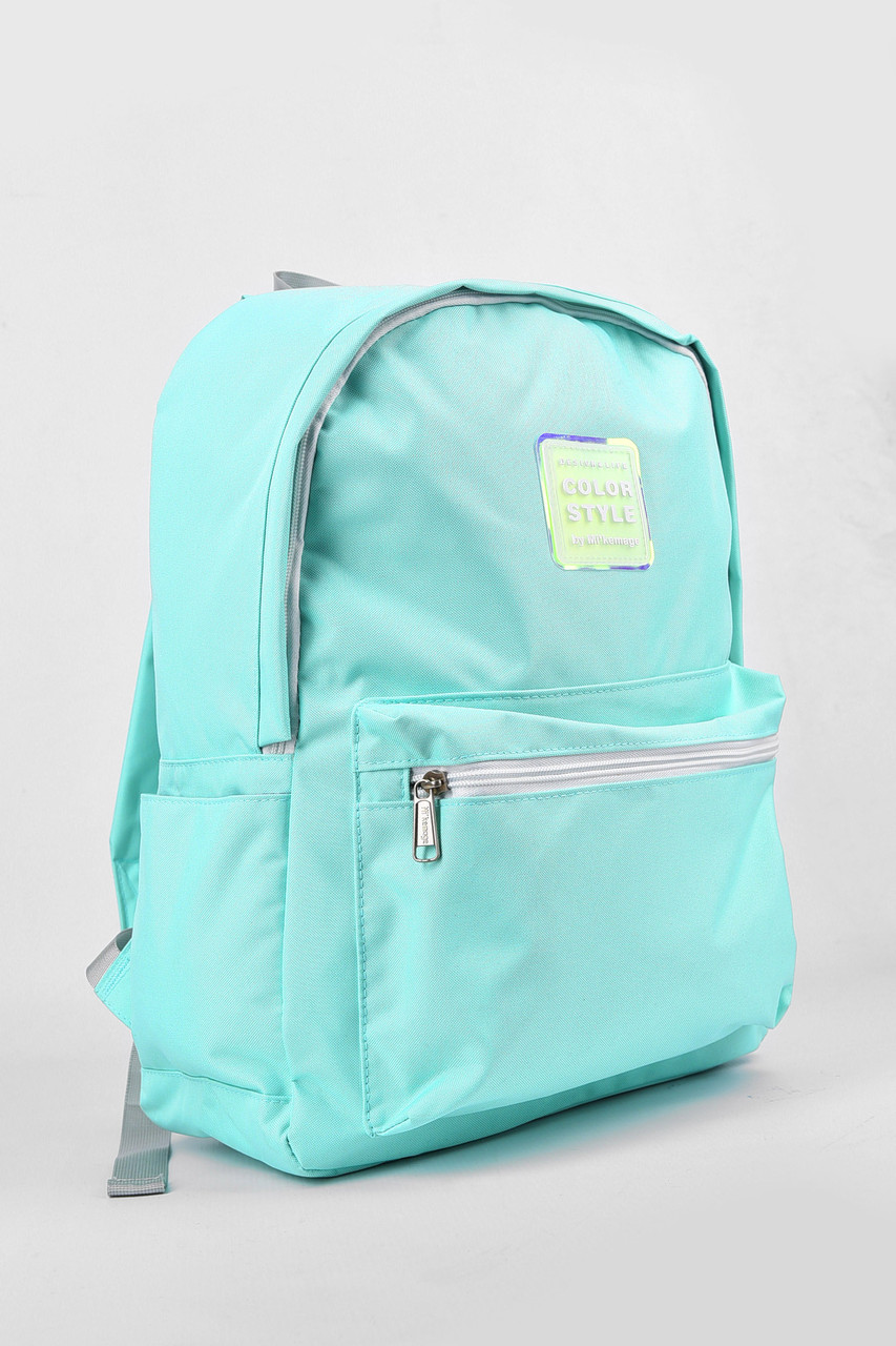 Рюкзак дитячий текстильний м'ятного кольору 190132M, фото 1