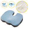 Ортопедична подушка 4FIZJO для сидіння 35 x 45 x 7 см Sky Blue (P-5907739318787), фото 11