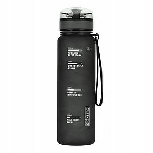 Пляшка для води спортивна 4FIZJO 650 мл Black (P-5905973403733), фото 3