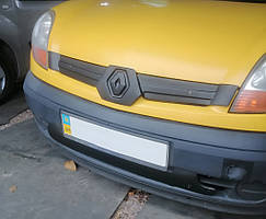 Зимова решітка верхня (2003-2008) Матова для Renault Kangoo рр