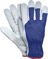 Рукавички робочі з високоякісної волової шкіри Reis Польща(рукавички шкіряні робочі) RBTOPER GW