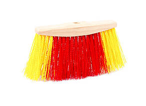 Мітла вулична MASTERTOOL MIDI ЕКО плоска без ручки 250х35х125 мм дерев'яна колодка ВР 14-6352