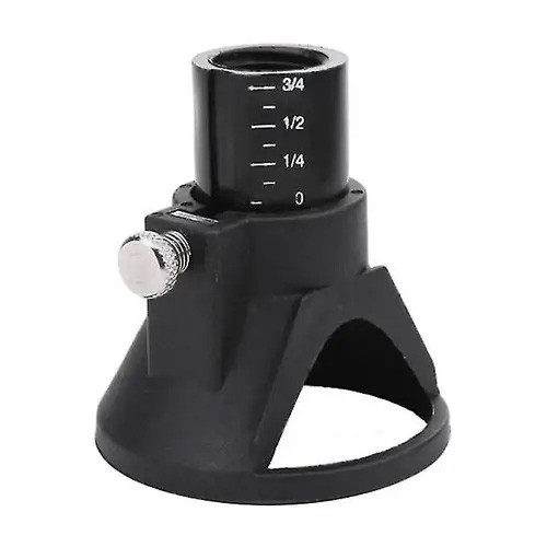 Насадка адаптер обмежувач для фрезерування на дремель бормашину Dremel Black