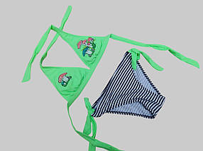 Детский подростковый купальник Samegame 21040 салатовый;черный   В наличии только 34 36 38 40 42 размеры