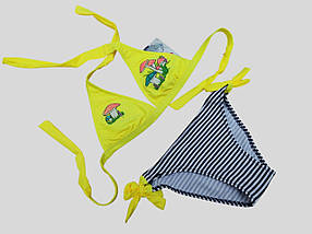 Детский подростковый купальник Samegame 21040 желтый;черный   В наличии только 34 36 38 40 42 размеры