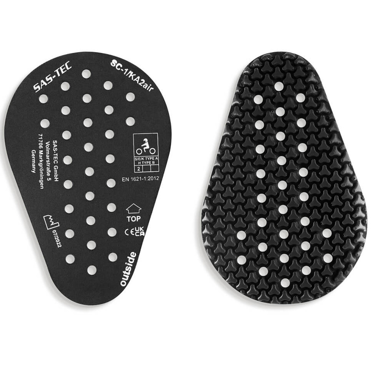 Захист колін/плечей/ліктів/стегон SAS-TEC-SC-1/KA2air Level 2