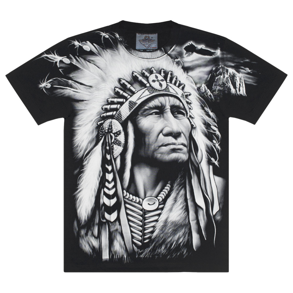 Футболка Індіанський вождь (Rock Eagle, Total t-shirt), Розмір L