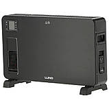 Обігрівач конвекторний від ел. мережі 230 В (3 режими 1/1.3 і 2.3 кВт) з вентилятором LUND 68652, фото 2