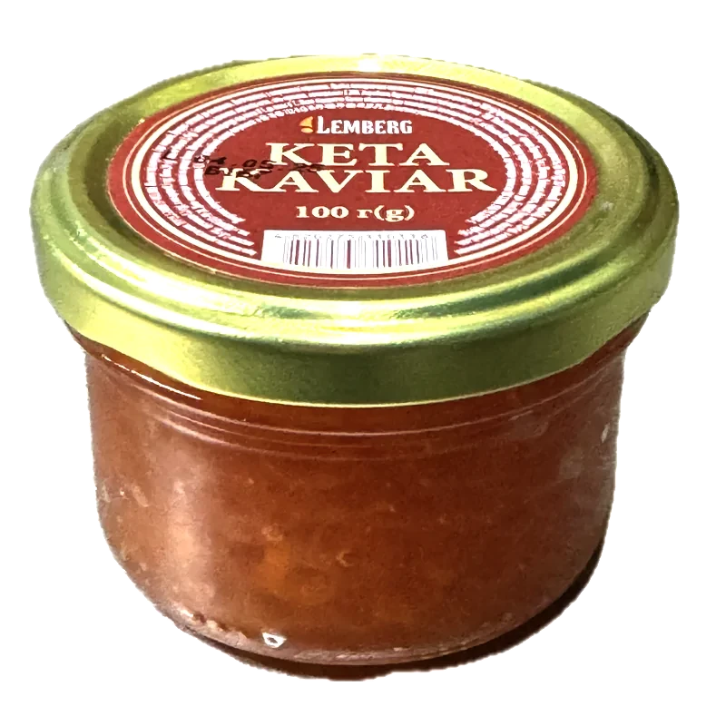 Ікра кети червона Lemberg Keta 100 г - фото 1 - id-p2419140552