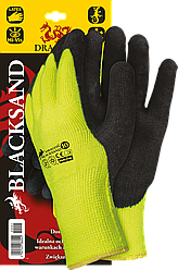 Захисні рукавиці утеплені, з покриттям BLACKSAND YB
