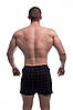 Чоловічі труси боксери стандарт бавовна Атлет МБ 000075 чорні розмір 48, фото 3