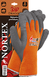 Захисні утеплені рукавички, з покриттям з латексу NORTEX PS