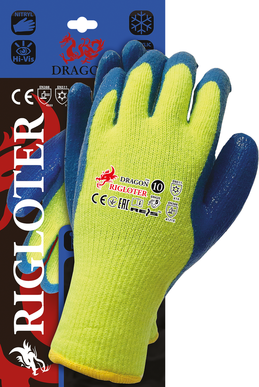 Робочі рукавички утеплені RIGLOTER YN, фото 1