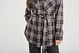 Сорочка жіноча в клітинку oversize, фото 6