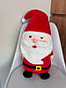 Новорічний плед — подушка, іграшка "Санта Клаус", фото 4