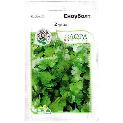 Насіння коріандру (кінзи) середньостиглого "Сноуболт" (2 г) від Moravoseed, Чехія, фото 1