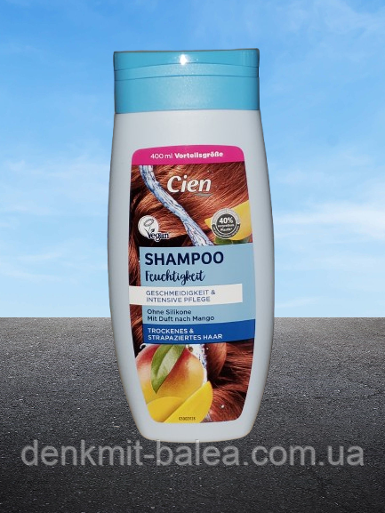 Шампунь Зволоження та живлення для сухого волосся Cien Feuchtig — Keit Shampoo 400 мл