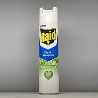 Дезінсектор Raid Botanicals аерозоль інсектицидний від літаючих комах, мух та комарів 300 мл