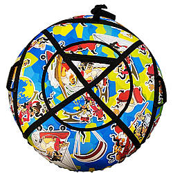 Тюбінг ватрушка для катання на снігу "Козаки" 100 см