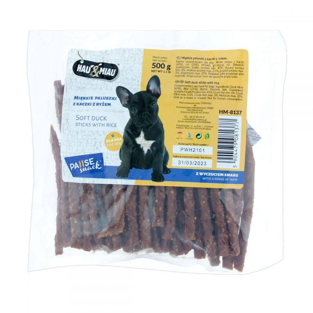 Смаколики. Палички м'які з м'яса качки з рисом, фото 1