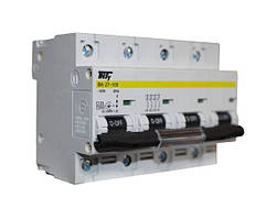 Автоматичний вимикач ВА27-100 4Р 125A 10кА C TechnoSystems