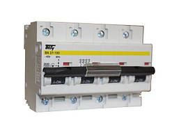 Автоматичний вимикач ВА27-100 4Р 100A 10кА D TechnoSystems