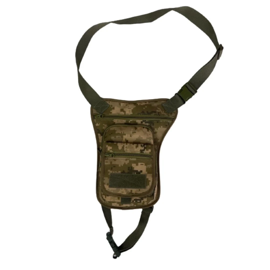 Тактичний підсумок кросбоді Defender тканина Oxford/Cordura 600D під кріплення MOLLE ММ-14