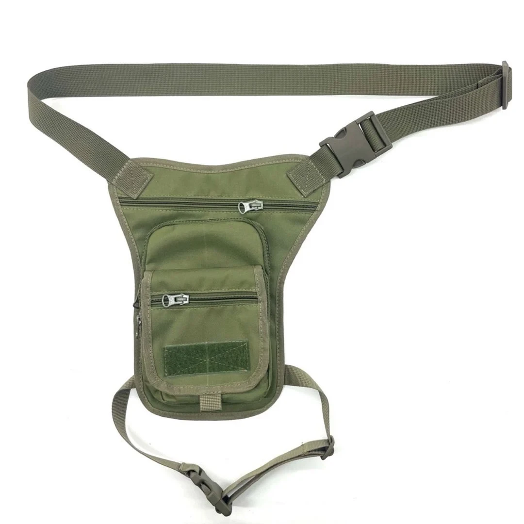 Тактичний підсумок кросбоді Defender тканина Oxford/Cordura 600D під кріплення MOLLE олива