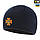 Шапка M-Tac тонка в'язка 100% акрил Dark Navy Blue, фото 3