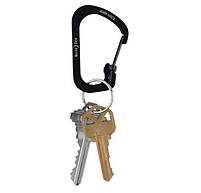 Карабін Nite Ize SlideLock Carabiner Stainless Steel 3 Black, фото 3