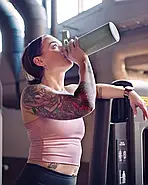 Пляшка для води металева Bohtal Insulated Sports Bottle 960 ml/32 oz Green, фото 4