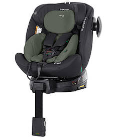 Автокрісло CARRELLO Genesis+ (i-Size 40-150см ISOFIX, опорна стійка, поворот на 360) CRL-12807 Beetle Green