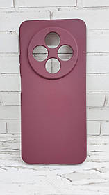Чохол для Xiaomi Redmi 14C/Poco C75 накладка бампер бордовий