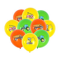 Повітряні кулі Будівельна техніка 12" 100 штук (Китай)