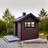 Термодерево в проектах саун Thermowood Production. Відео