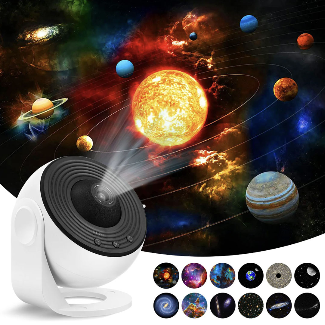 Проектор зоряного неба 13в1 Galaxy Projector 360°, фото 1