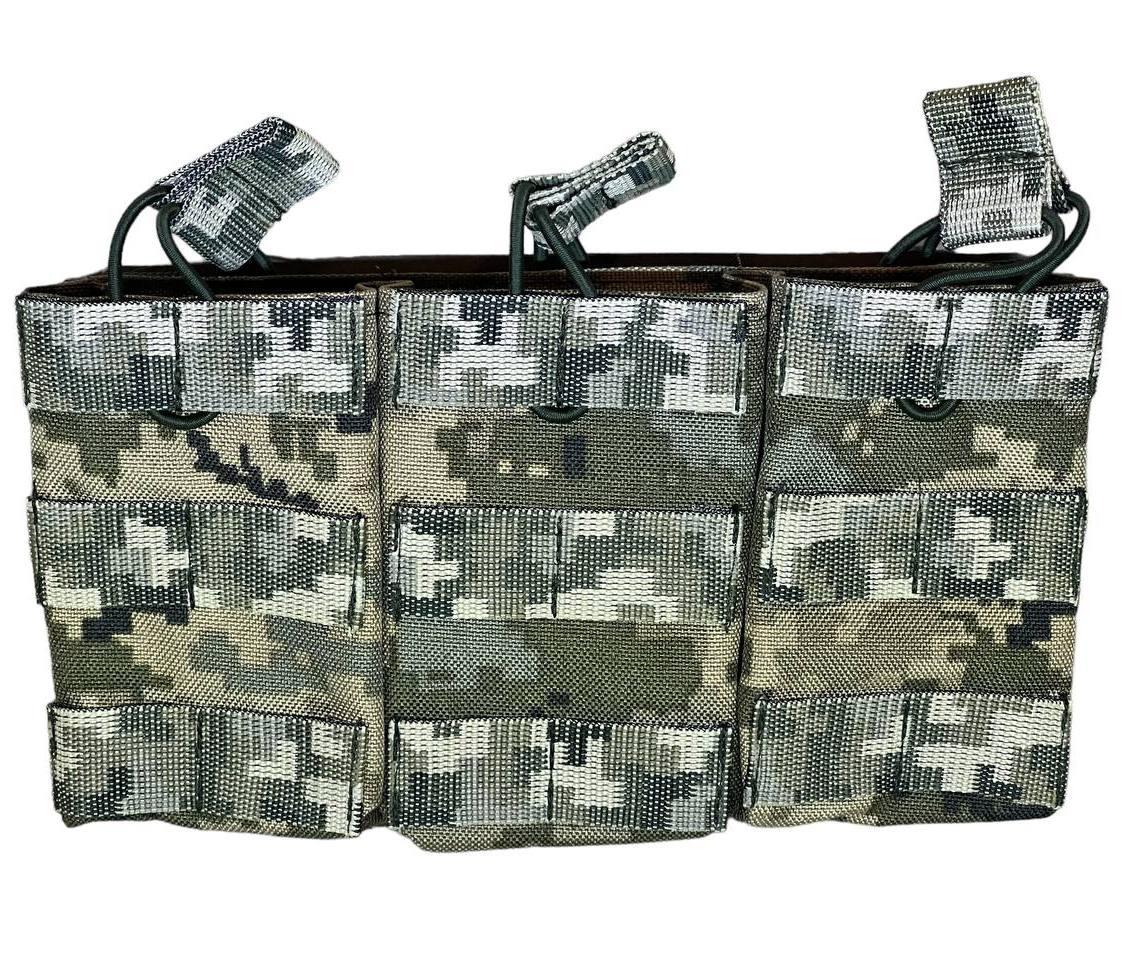 Підсумок під 3 магазини АК універсальний Cordura ТТХ 1050D Піксель