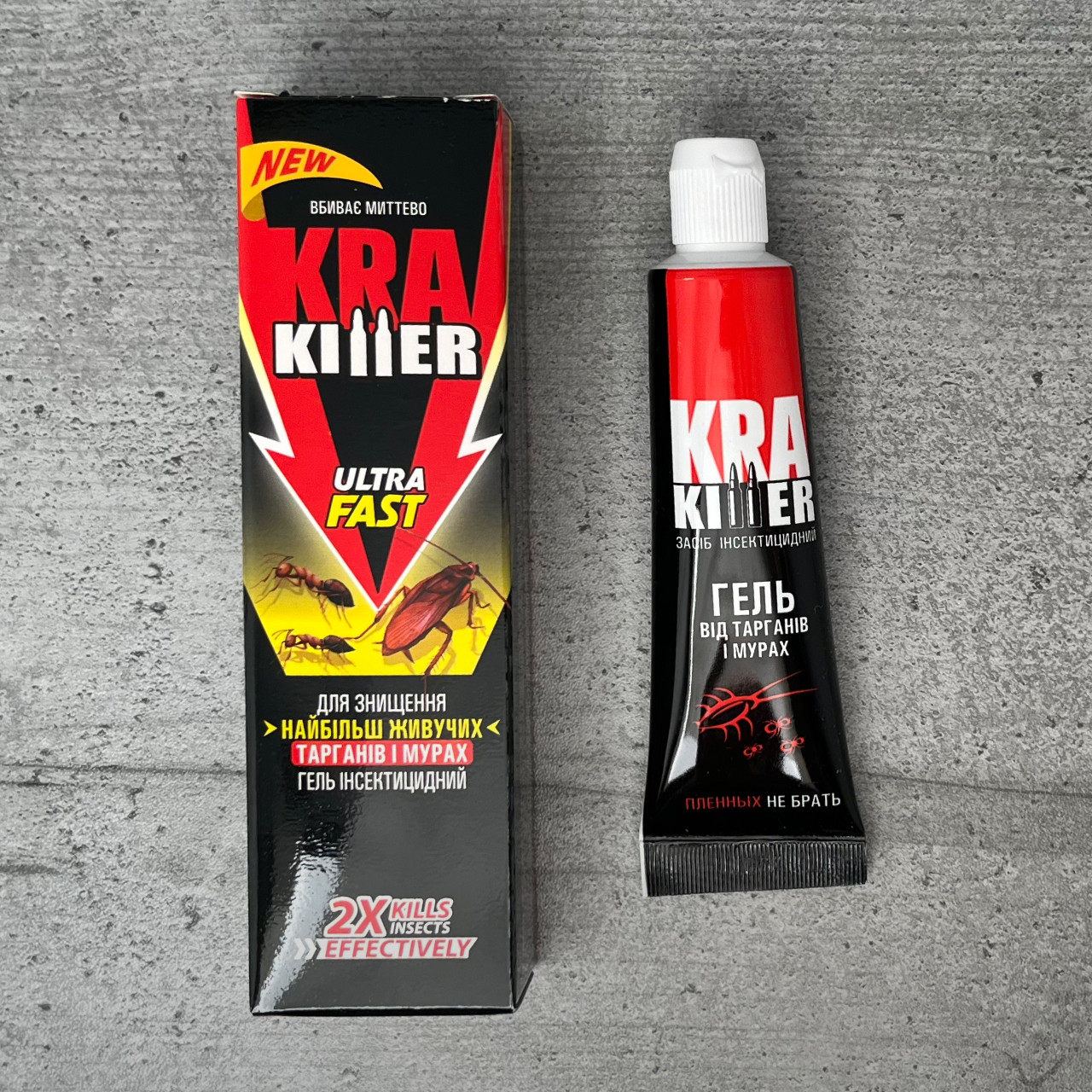 Дезінсектор KRA Killer гель від тарганів і мурах 30 мл, фото 1